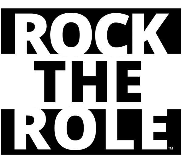 Rock the Role Wording on a Transparent Background
